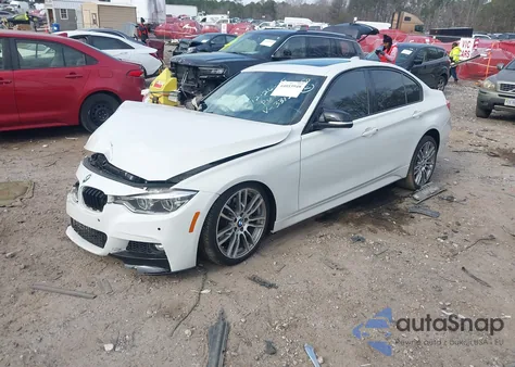 2016 BMW 340I z USA, uszkodzony, nr VIN WBA8B3C50GK383312